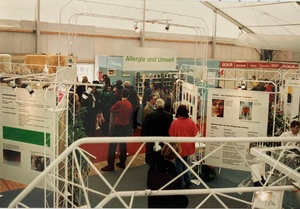 Blick in eine Messehalle