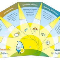 Hitzeschutz-Fächer der LZG