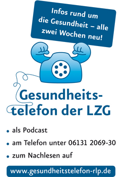 Logo des Gesundheitstelefons der LZG