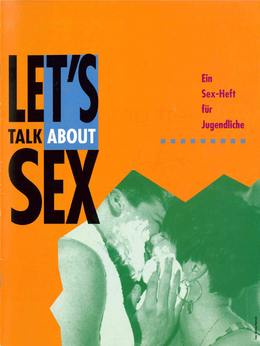 Titelblatt des Infoblattes: Let's Talk About Sex.